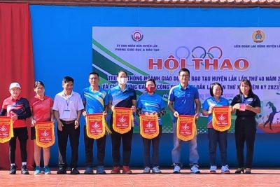 Hội thao truyền thống ngành giáo dục huyện Lắk lần thứ 40